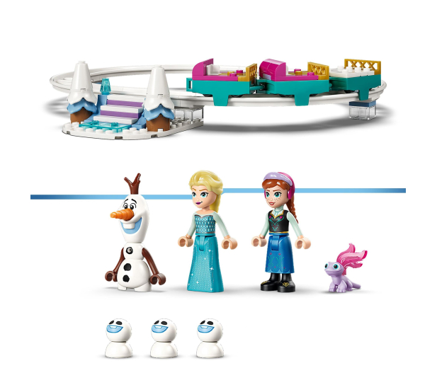 LEGO DISNEY 43281 Lodowy zamek Elzy i śnieżna przejażdżka - 1473475 - zdjęcie 11